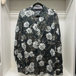 Ted Baker London Rose Button Down in Size 17.5